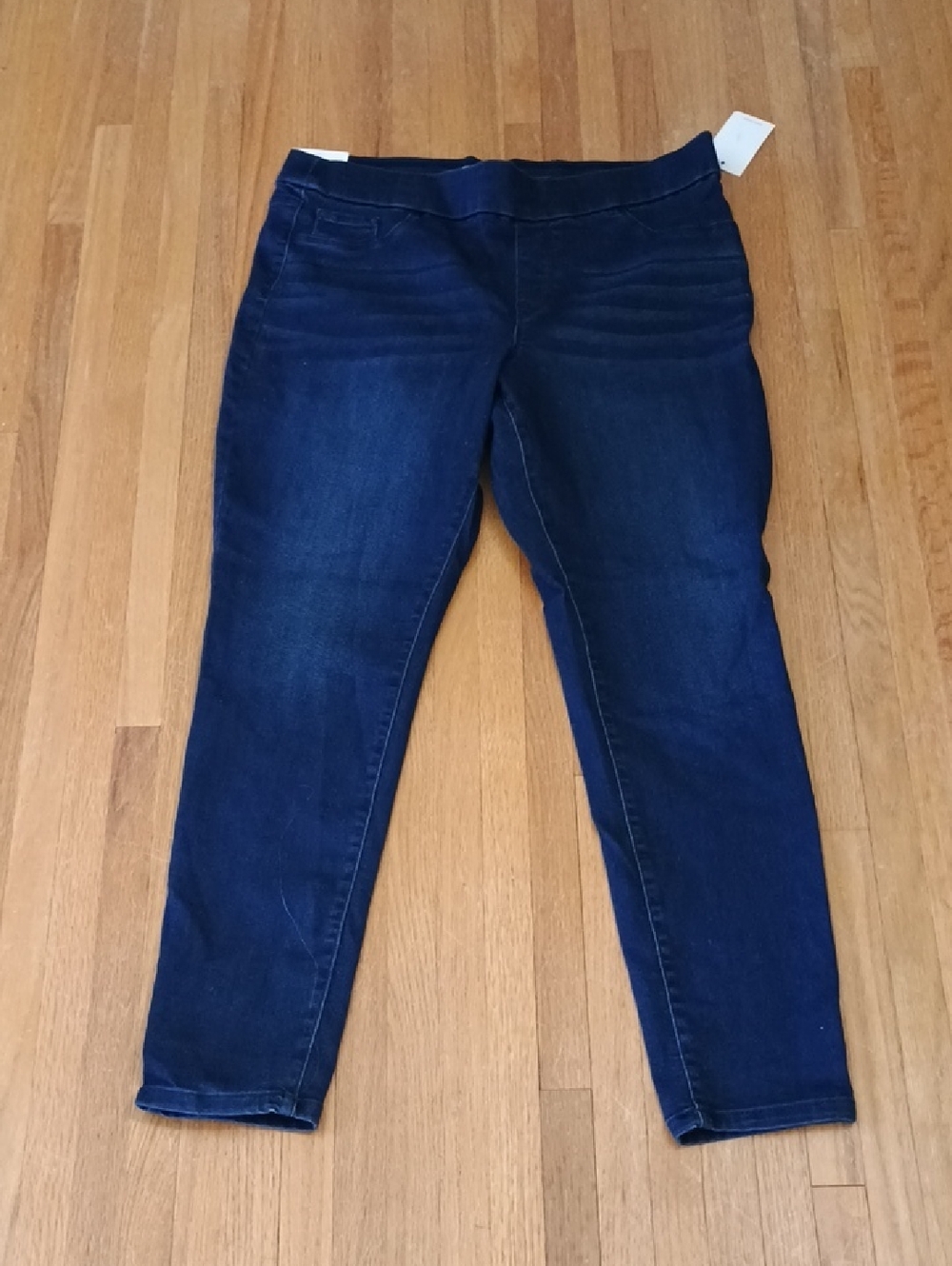 Nine West Dark Indigo Stretch Jeggings